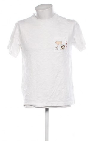 Herren T-Shirt Uniqlo, Größe M, Farbe Weiß, Preis € 10,99