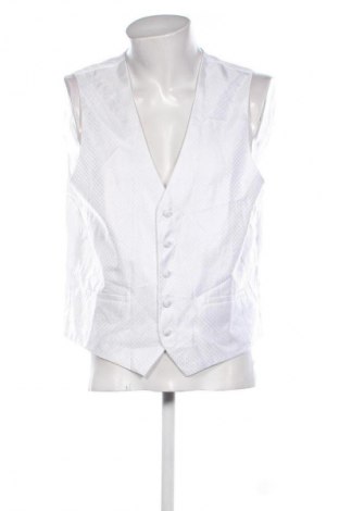 Herrenweste Pronto Uomo, Größe L, Farbe Weiß, Preis € 32,58