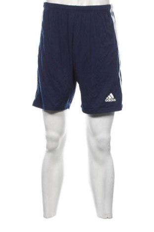 Мъжки къс панталон Adidas, Размер L, Цвят Син, Цена 34,99 лв.