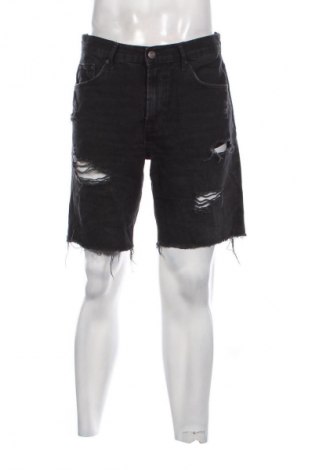 Pantaloni scurți de bărbați Bershka, Mărime M, Culoare Negru, Preț 78,79 Lei