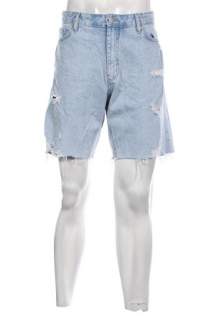 Ανδρικό κοντό παντελόνι Pull&Bear, Μέγεθος XL, Χρώμα Μπλέ, Τιμή 10,79 €