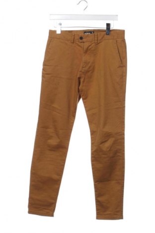 Мъжки панталон Pull&Bear, Размер S, Цвят Жълт, Цена 39,73 лв.
