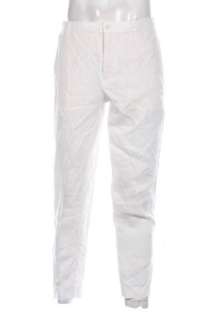 Pánske nohavice  Zara, Veľkosť L, Farba Biela, Cena  14,00 €