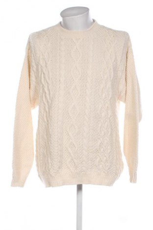 Męski sweter Bill Blass, Rozmiar L, Kolor ecru, Cena 203,99 zł