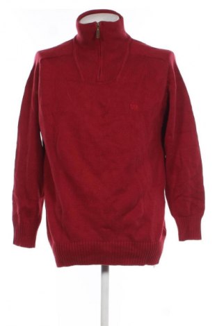 Herrenpullover Umberto Rosetti, Größe M, Farbe Rot, Preis 33,99 €