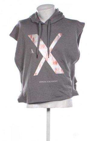 Ανδρικό φούτερ Armani Exchange, Μέγεθος M, Χρώμα Γκρί, Τιμή 52,99 €