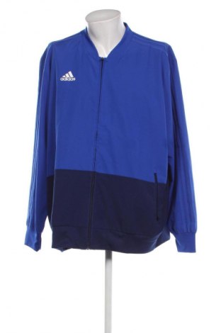 Ανδρική αθλητική ζακέτα Adidas, Μέγεθος 3XL, Χρώμα Μπλέ, Τιμή 25,37 €