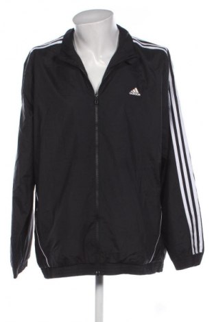 Herrenjacke Adidas, Größe 4XL, Farbe Schwarz, Preis € 41,94