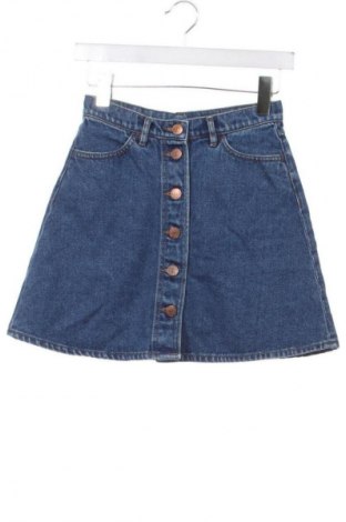 Φούστα Monki, Μέγεθος XS, Χρώμα Μπλέ, Τιμή 14,79 €
