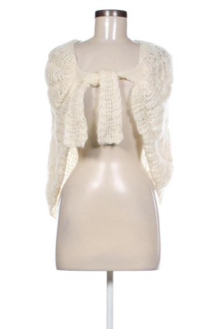 Poncho Unbranded, Mărime M, Culoare Ecru, Preț 77,73 Lei