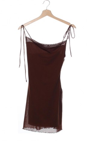 Rochie Bershka, Mărime XS, Culoare Maro, Preț 59,99 Lei