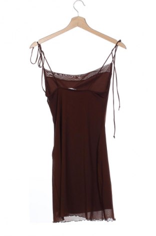 Rochie Bershka, Mărime XS, Culoare Maro, Preț 59,99 Lei