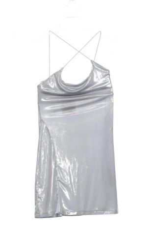 Φόρεμα Bershka, Μέγεθος XS, Χρώμα Ασημί, Τιμή 37,99 €