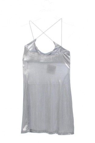 Φόρεμα Bershka, Μέγεθος XS, Χρώμα Ασημί, Τιμή 37,99 €