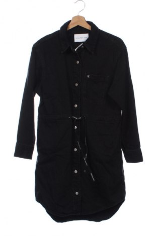 Kleid Calvin Klein Jeans, Größe XS, Farbe Schwarz, Preis 45,21 €