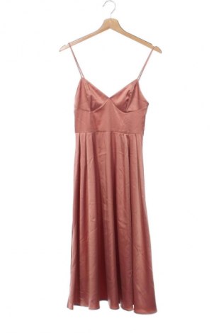 Рокля H&M, Размер XS, Цвят Розов, Цена 29,99 лв.