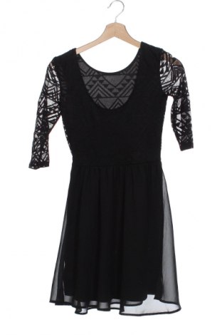 Рокля H&M Divided, Размер XS, Цвят Черен, Цена 8,99 лв.