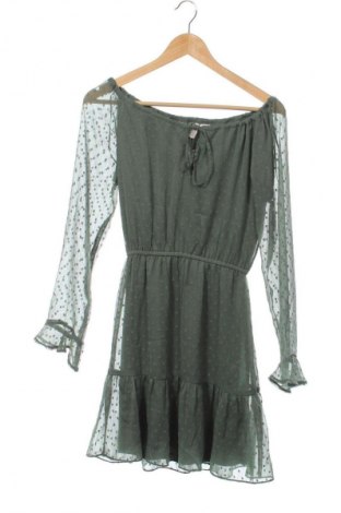 Φόρεμα H&M Divided, Μέγεθος XXS, Χρώμα Πράσινο, Τιμή 18,99 €