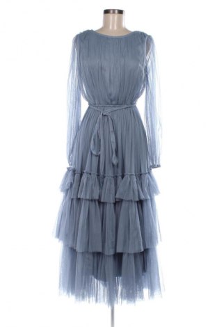 Рокля Lace & Beads, Размер S, Цвят Син, Цена 142,99 лв.