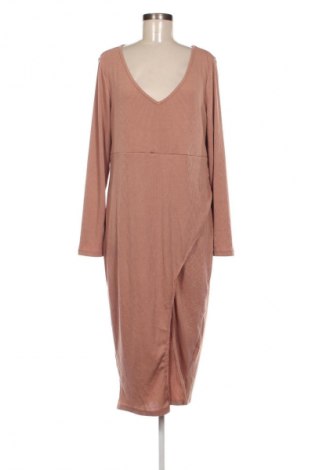 Kleid SHEIN, Größe 3XL, Farbe Braun, Preis € 20,99