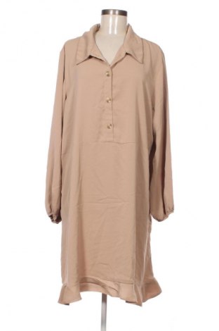 Sukienka SHEIN, Rozmiar 3XL, Kolor Beżowy, Cena 81,99 zł