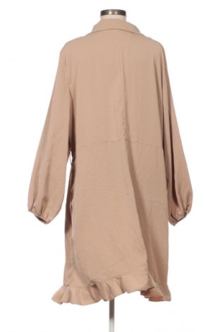 Sukienka SHEIN, Rozmiar 3XL, Kolor Beżowy, Cena 81,99 zł