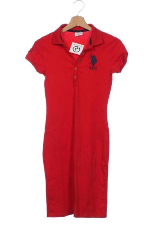 Kleid U.S. Polo Assn., Größe XXS, Farbe Rot, Preis 27,90 €