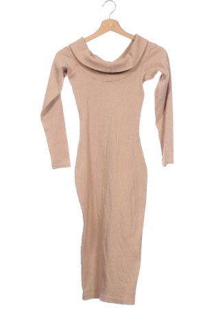 Φόρεμα Unbranded, Μέγεθος XS, Χρώμα  Μπέζ, Τιμή 13,99 €