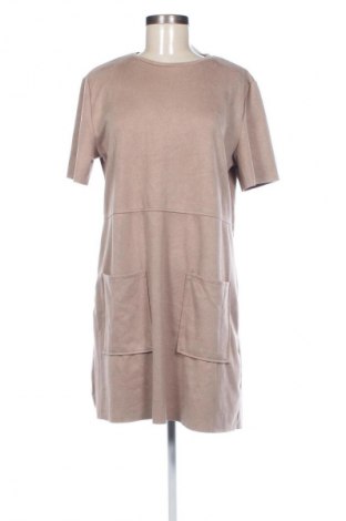 Φόρεμα Zara, Μέγεθος L, Χρώμα  Μπέζ, Τιμή 11,99 €
