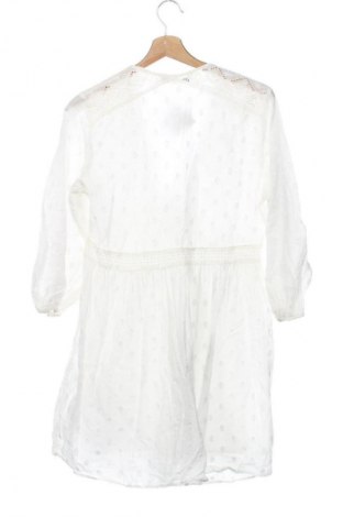 Kleid Zara, Größe XS, Farbe Weiß, Preis 8,99 €