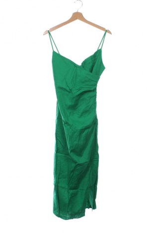 Рокля Zara, Размер XS, Цвят Зелен, Цена 34,00 лв.