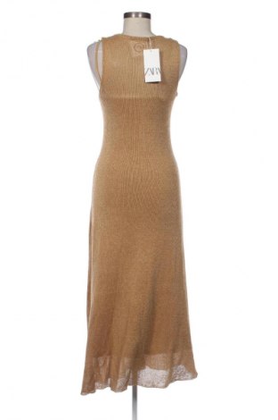 Šaty  Zara Knitwear, Veľkosť S, Farba Hnedá, Cena  35,95 €
