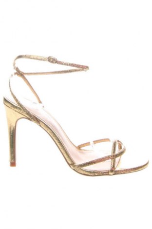 Sandalen Zara, Größe 37, Farbe Golden, Preis € 37,42