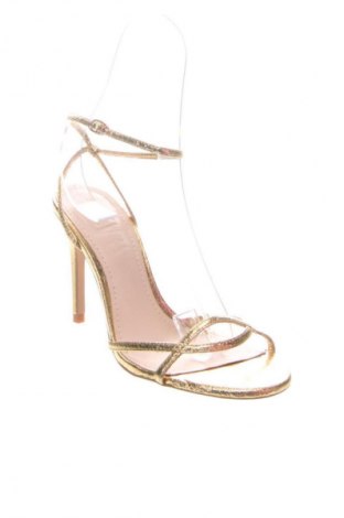 Sandalen Zara, Größe 37, Farbe Golden, Preis € 37,42