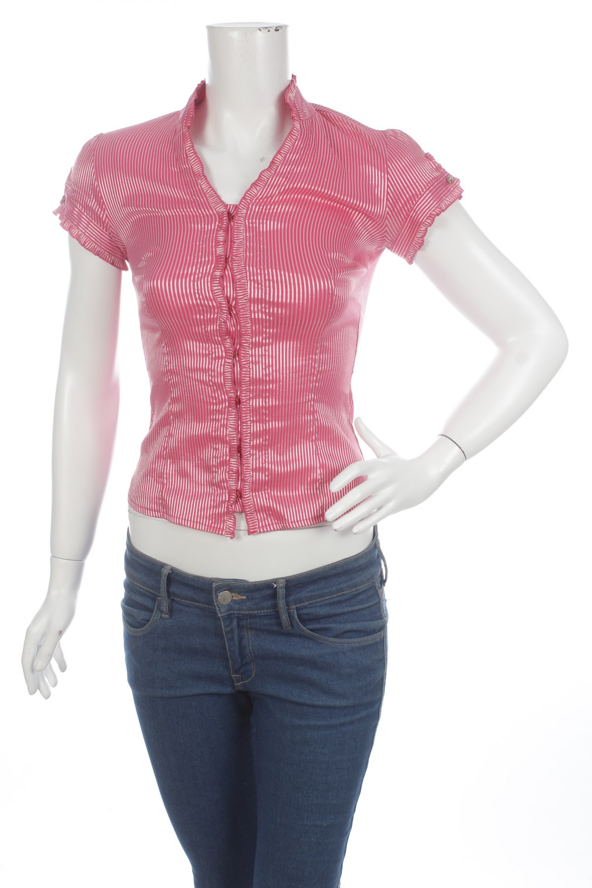Γυναικείο πουκάμισο, Μέγεθος S, Χρώμα Ρόζ , Τιμή 8,66 €