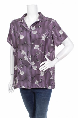 Γυναικείο πουκάμισο, Μέγεθος XL, Χρώμα Βιολετί, Τιμή 10,82 €