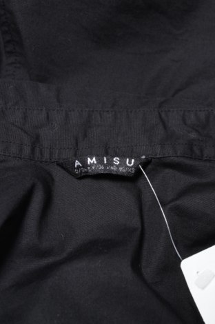 Γυναικείο πουκάμισο Amisu, Μέγεθος XS, Χρώμα Μαύρο, Τιμή 11,13 €