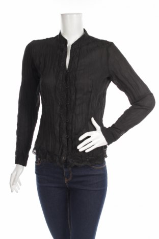 Γυναικείο πουκάμισο, Μέγεθος S, Χρώμα Μαύρο, Τιμή 18,04 €