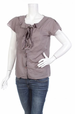 Γυναικείο πουκάμισο H, Μέγεθος L, Χρώμα Γκρί, Τιμή 11,34 €