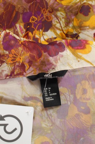 Γυναικείο πουκάμισο H&M, Μέγεθος XS, Χρώμα Πολύχρωμο, Τιμή 11,13 €