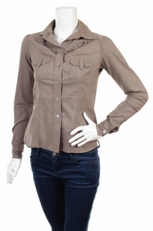 Γυναικείο πουκάμισο H&M Divided, Μέγεθος S, Χρώμα Γκρί, Τιμή 17,01 €