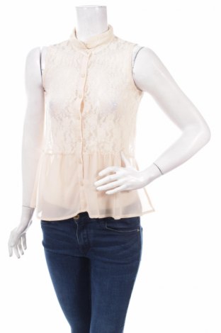 Γυναικείο πουκάμισο H&M Divided, Μέγεθος S, Χρώμα  Μπέζ, Τιμή 15,42 €