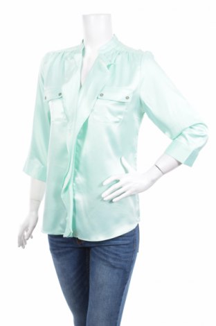 Γυναικείο πουκάμισο Liz Jordan, Μέγεθος S, Χρώμα Πράσινο, Τιμή 17,32 €