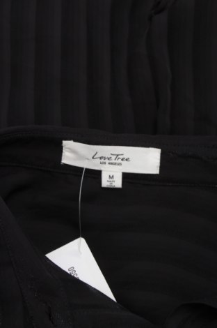 Γυναικείο πουκάμισο Love Tree, Μέγεθος M, Χρώμα Μαύρο, Τιμή 11,13 €