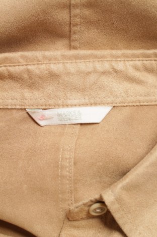 Γυναικείο πουκάμισο Marks & Spencer, Μέγεθος M, Χρώμα  Μπέζ, Τιμή 17,53 €