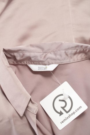 Γυναικείο πουκάμισο Marks & Spencer, Μέγεθος M, Χρώμα Γκρί, Τιμή 21,13 €