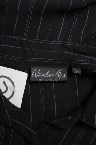 Γυναικείο πουκάμισο Number One, Μέγεθος S, Χρώμα Μαύρο, Τιμή 16,08 €