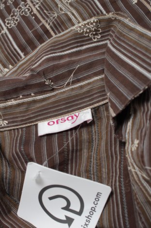 Γυναικείο πουκάμισο Orsay, Μέγεθος S, Χρώμα Καφέ, Τιμή 15,46 €