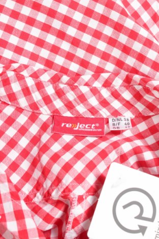 Γυναικείο πουκάμισο Reject, Μέγεθος M, Χρώμα Κόκκινο, Τιμή 14,74 €
