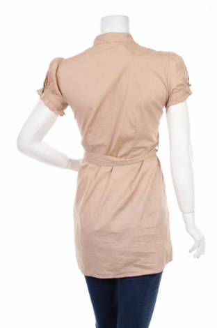 Γυναικείο πουκάμισο She'scool, Μέγεθος S, Χρώμα  Μπέζ, Τιμή 11,86 €